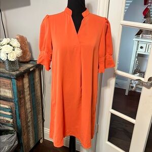 Bright Orange Dress